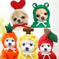 thumbnail image 6 of STGRGFHY Warm Dog Winter Clothes Cute Fruit Dog Coat Hoodies Fleece Pet Dogs Costume Jacket for French Bulldog,Pet Christmas dog costumes for small dogs,big dog costume Red ，M, 6 of 6