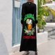thumbnail image 3 of Vestido largo de verano con cóctel de whisky bourbon y vino de Old Fashid, divertido, ropa de mujer, 3 of 5