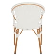 thumbnail image 6 of SAFAVIEH California Outdoor Patio Armchair, White, Set of 2, 6 of 12