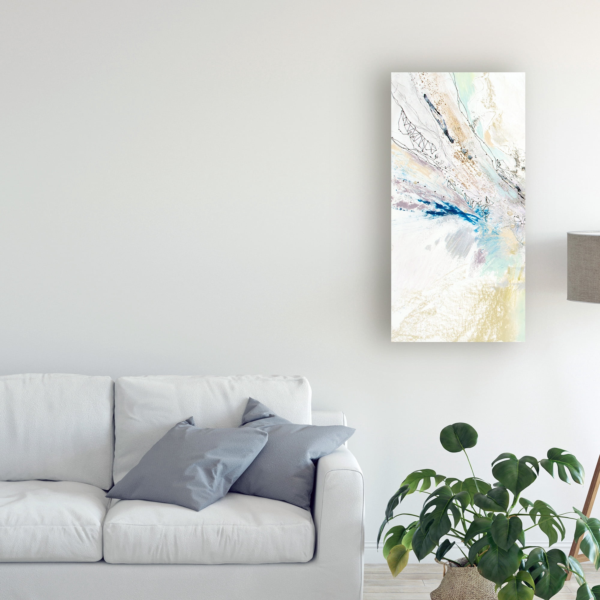 Trademark Fine Art 'Seafoam Neutral II' Canvas Art by Jennifer Gardner