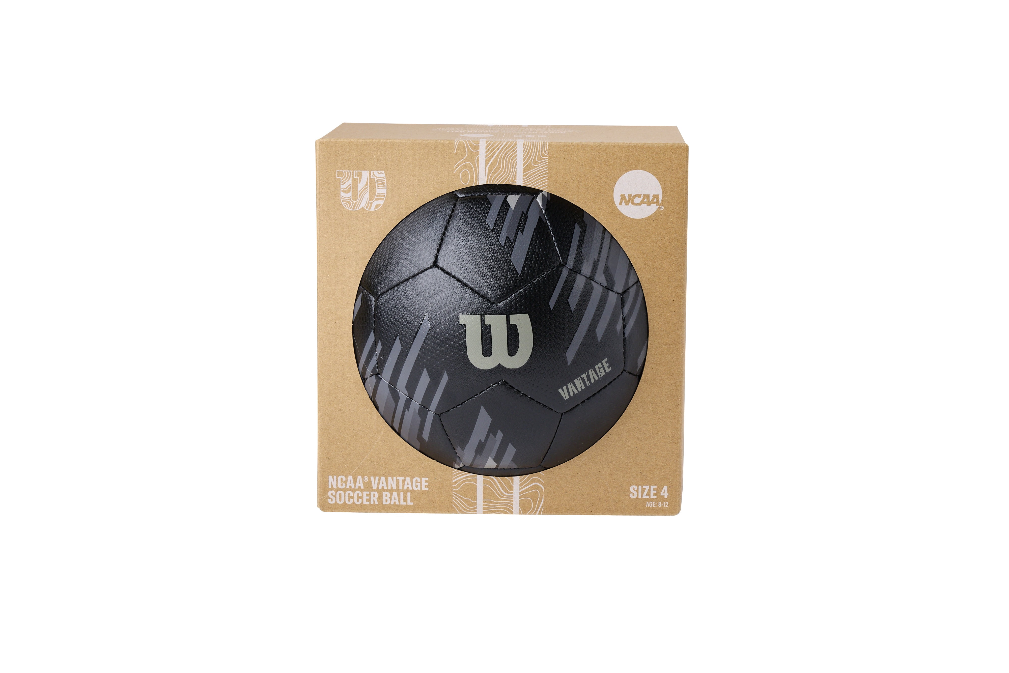 Wilson NCAA Vantage Soccer Ball - Black, Size 3
