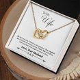 thumbnail image 4 of To My Wife You Complete Me Inseparable Necklace, 4 of 7