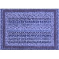 thumbnail image 1 of Ahgly Company Indoor Rectangle Oriental Blue Modern Area Rugs, 8' x 12', 1 of 4