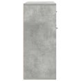 thumbnail image 5 of vidaXL Sideboard Concrete Grey 88x30x70 cm Engineered Wood, 5 of 5