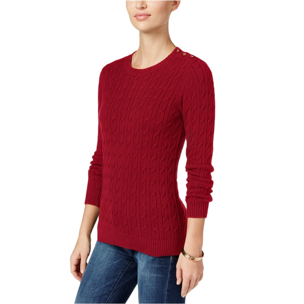 Charter Club - Charter Club Womens Knit Pullover Sweater - Walmart.com ...