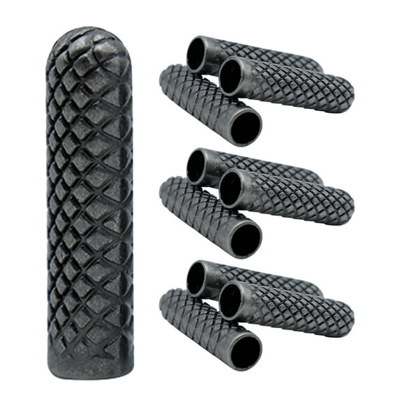 10 Pcs Shoe Laces Decor Shoelaces End Caps Decorative Aglets Metal Tips for Replacement