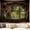 Forest-2, variant on Window Forest Tapestry Green Nature Jungle Wall Tapestry for Bedroom Aesthetic Rainforest Stream Outdoor Landscape Small Tapestries Wall Hanging for Dorm Living Room Decor