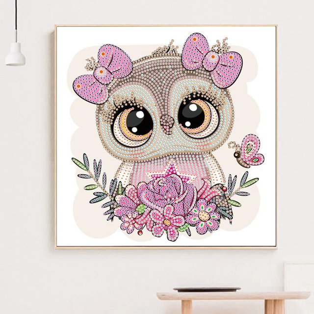 Cuadros Decorativos Pintura de diamante de resina de diamante en forma especial de serie Animal (GT010 Ndcxsfigh Nuevos Originales