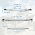thumbnail image 3 of Unique Bargains 2 Pcs M8 80mm Tige de Direction Réglable Rotule pour 49cc ATV Électrique Go Kart Direction Colonne Suspension, 3 of 6