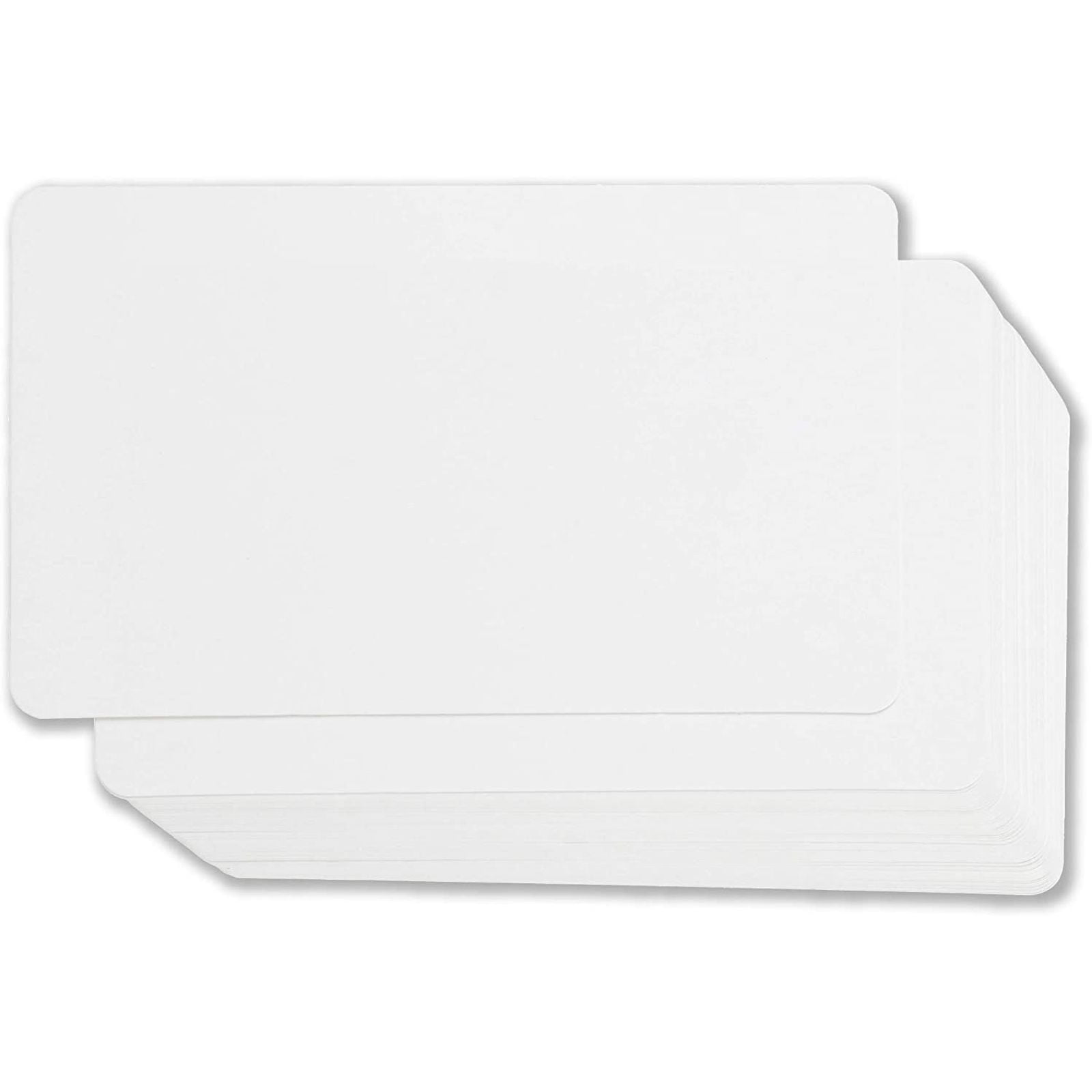 Thick Blank Index Cards – Perfect for Taking Notes, Flash and Business Cards, Shopping Lists and Recipe Cards, Contact Information | White 100lb