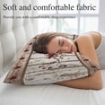 thumbnail image 5 of Red Texas Star Vintage Pillow Covers, Linen Long Throw Pillow Case, Farmhouse Berry Grey Wooden Holiday Pillow Protector Decorative Cushion Cover for Living Room/Bedroom 20" x 26", 5 of 8