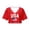 Red #1, variant on KDDYLITQ Soccer Cup Shirts 2026 Women V Neck Print Crop Tops Casual Soccer Fan Short Sleeve Crop Jersey Summer Going Out Tops White L