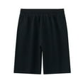 thumbnail image 2 of toraway Men's Solid Color Sports Casual Shorts Loose Fitting Running Training Jogging Capris M, 2 of 3