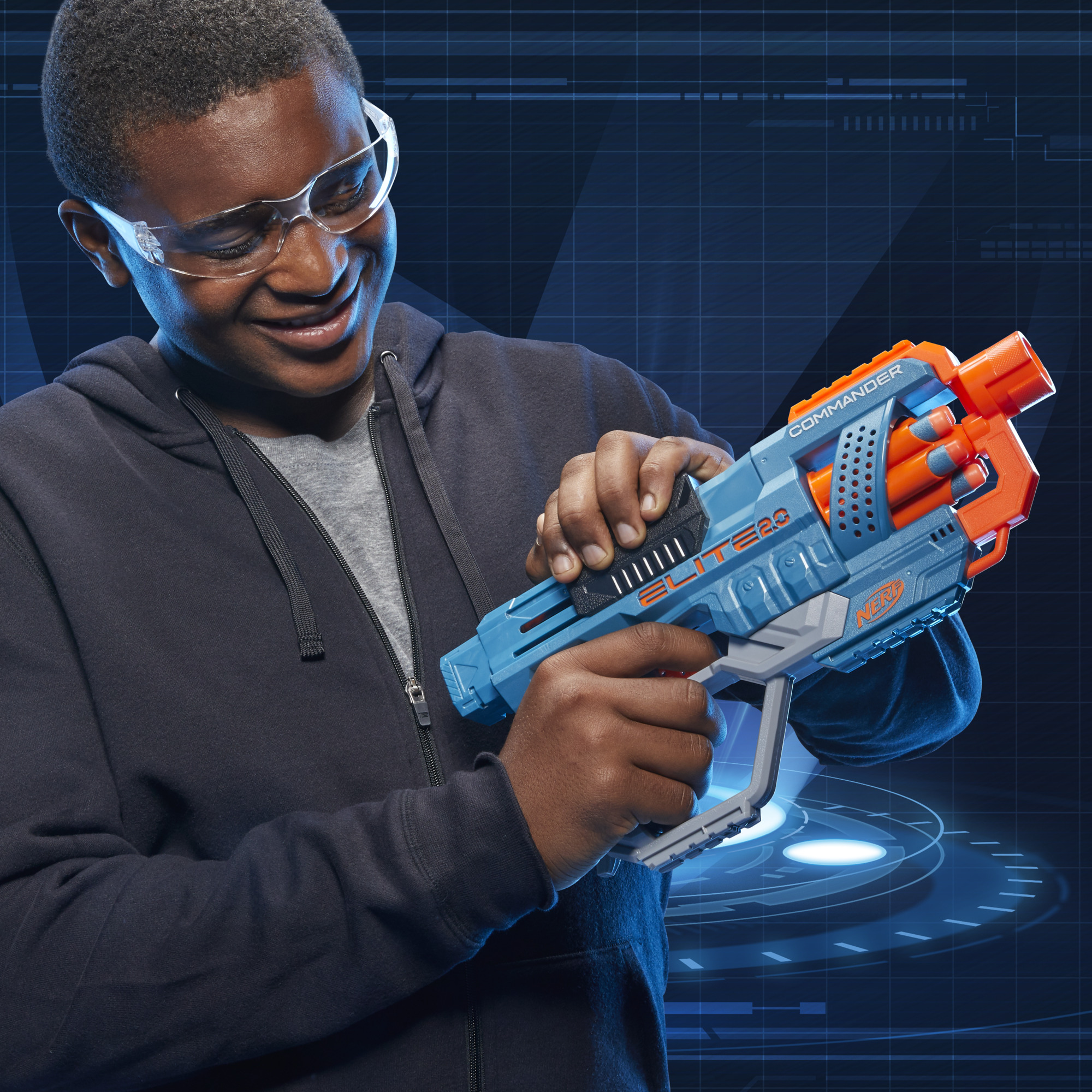 Nerf Elite 2.0 Commander RD-6 Dart Blaster, Ages 8+ photo 5