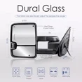 thumbnail image 3 of MOSTPLUS Chrome Power Heated Tow Mirrors w/ Dynamic LED Signal for 07-13 Tahoe GMC Yukon, 3 of 7
