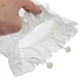 thumbnail image 5 of Bolso de mano de satén con perlas y diamantes de imitación para dama de honor (blanco leche), 5 of 7