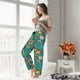 thumbnail image 5 of Balery Jungle Animals Pantalones de pijama para mujer, pijamas ultraligeros, pantalones de estar por casa-3X-Large, 5 of 6