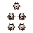 thumbnail image 2 of Guardoinrt Unique And Festive Ambiance Punk Halloween Enamel Pin Brooch For Halloween Parties With Multiple Spider Skeleton 5Set, 2 of 6
