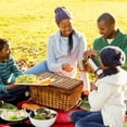 thumbnail image 6 of Cherry Canvas Beach Blanket Picnic Mat - Oversized Outdoor Rug for Beach, Camping, and Picnics - 63 x 55 inches Large Size with Premium Material for Comfort and Durability, 6 of 6