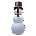 thumbnail image 3 of Lighted Inflatable Snowman Outdoor Commerical Christmas Decoration - 20', 3 of 6