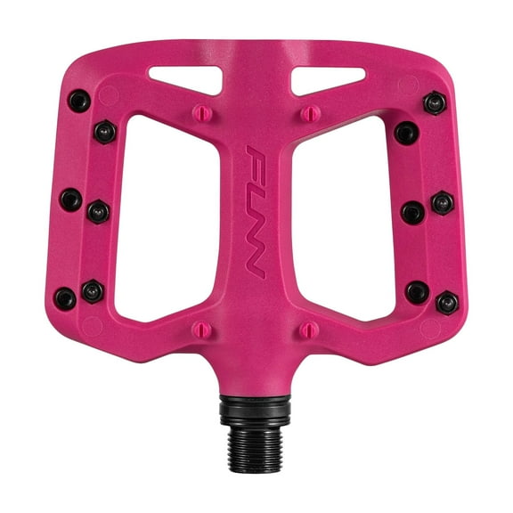 Funn Taipan S Glass Fiber Reinforced Thermoplastic Bike Pedals with 9/16-inch CrMo Axles and Sh