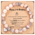 thumbnail image 6 of Top-kevin Cross Beaded Bracelets for Women, Inspirational Natural Heart Religious Bracelets for Women, Birthday Christian Gifts for Women on Thanksgiving Christmas Gifts, 6 of 68