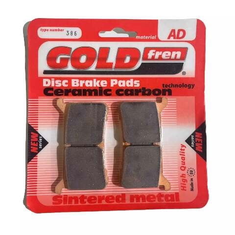 GoldFren AD-386 Sintered Brake Pads (EBC Equivalent FA700HH)
