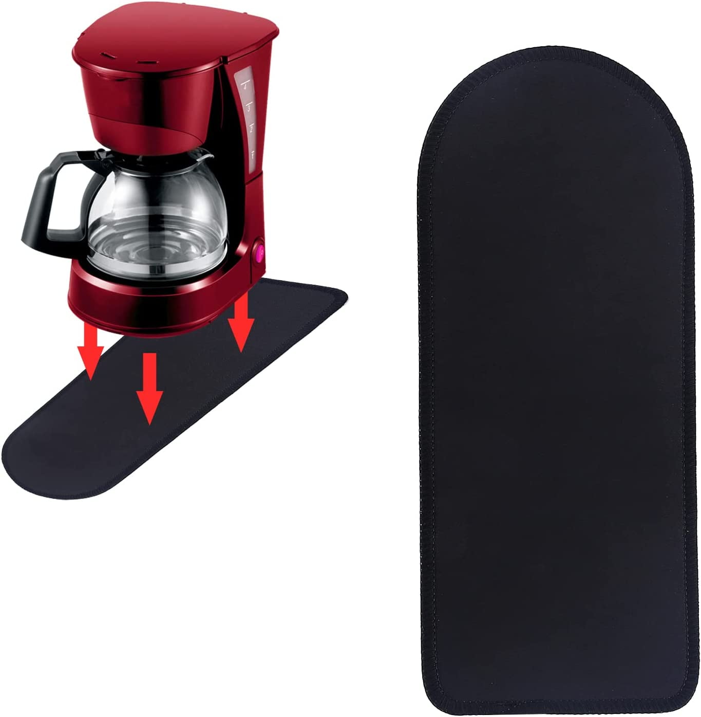 Coffee Maker Mat for Countertops Fit for Keurig Coffee Maker,Coffee