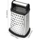 thumbnail image 2 of Rallador de caja profesional, acero inoxidable con 4 lados, ideal para queso parmesano, verduras, jengibre, tamaño XL Xemadio SNFLD677, 2 of 7