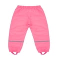 thumbnail image 2 of Kids Rain-Proof Pants High Elastic Waist Trousers Ankle-Banded Pants, 2 of 5