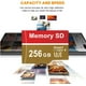 thumbnail image 2 of Tarjeta de Memoria 256GB Micro SD, Alta Velocidad, Incluye Adaptador, Perfecta para Cámaras, Drones, Teléfonos y Sistemas de Navegación, 2 of 6