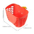 thumbnail image 2 of ORDDIART 1Set Cute Fashionable PP Bike Front Basket Prevent Falling Off For Kids Riding, 2 of 6