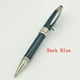 thumbnail image 1 of John F. Kennedy MB fuente Rollerball bolígrafo de lujo azul oscuro Metal oficina escuela clásico con número de serie JFK, 1 of 4