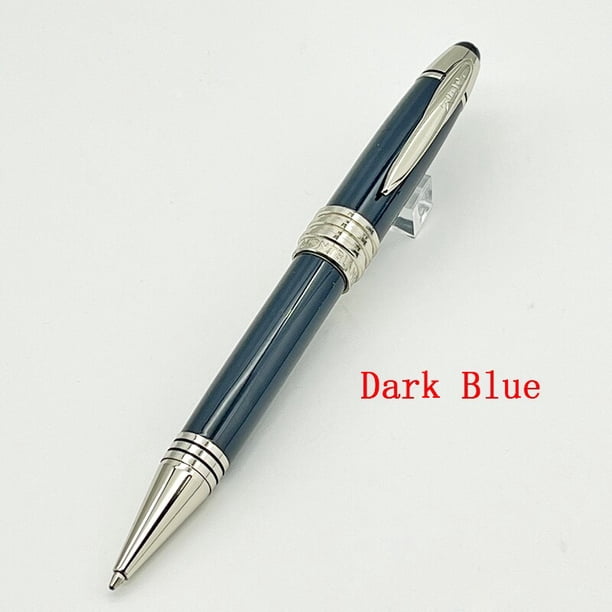John F. Kennedy MB fuente Rollerball bolígrafo de lujo azul oscuro Metal oficina escuela clásico con número de serie JFK