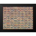 thumbnail image 2 of Frank, Assaf 18x15 Black Modern Framed Museum Art Print Titled - Brickwall, 2 of 5