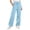 012-Light Blue, variant on Diufon Sweatpants for Women Baggy Drawstring High Waist Fleece-lined Pants Fall Winter Warm Pants with Pockets