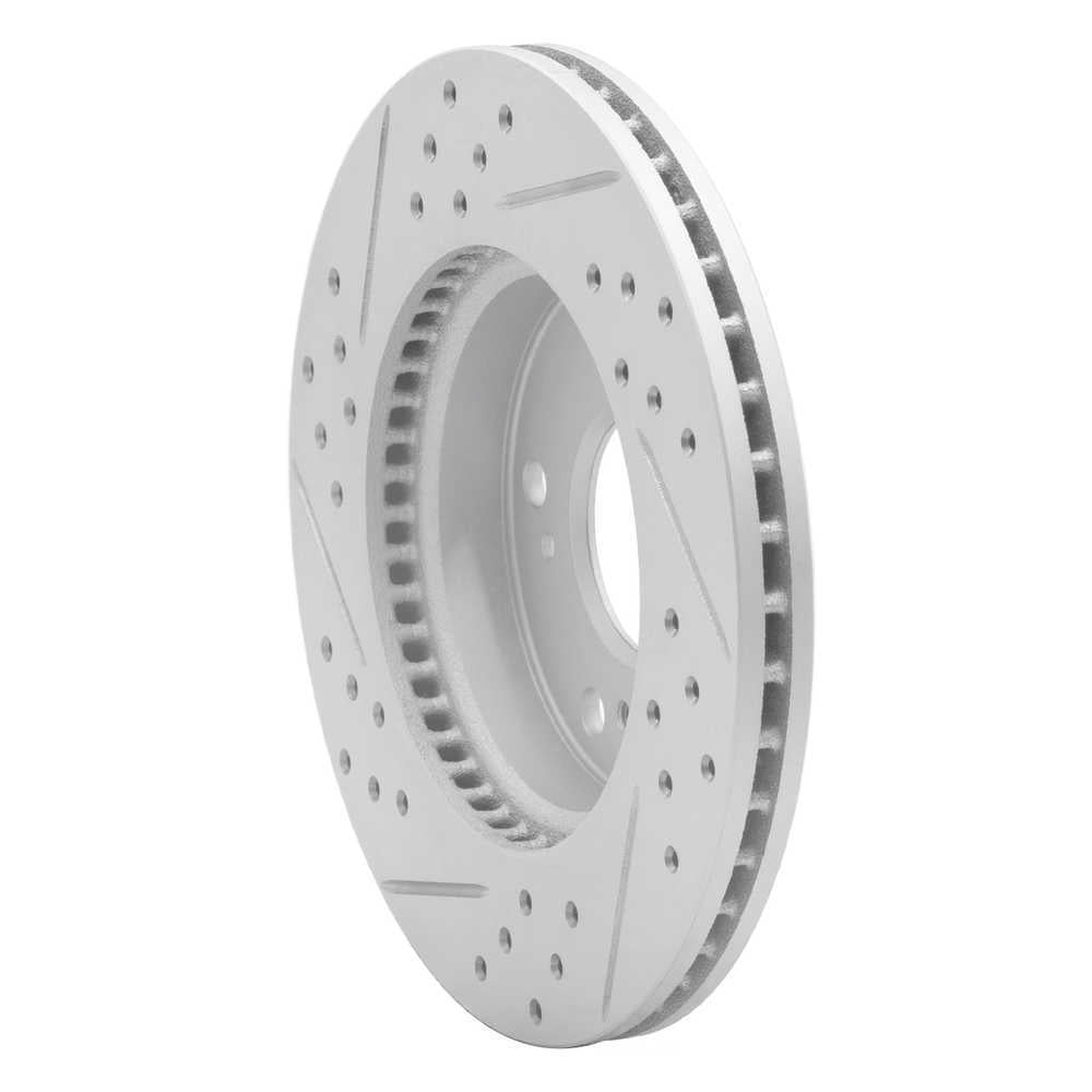 Dynamic Friction Company 830-59036R DFC Geoperformance Rotor - Drilled and Slotted