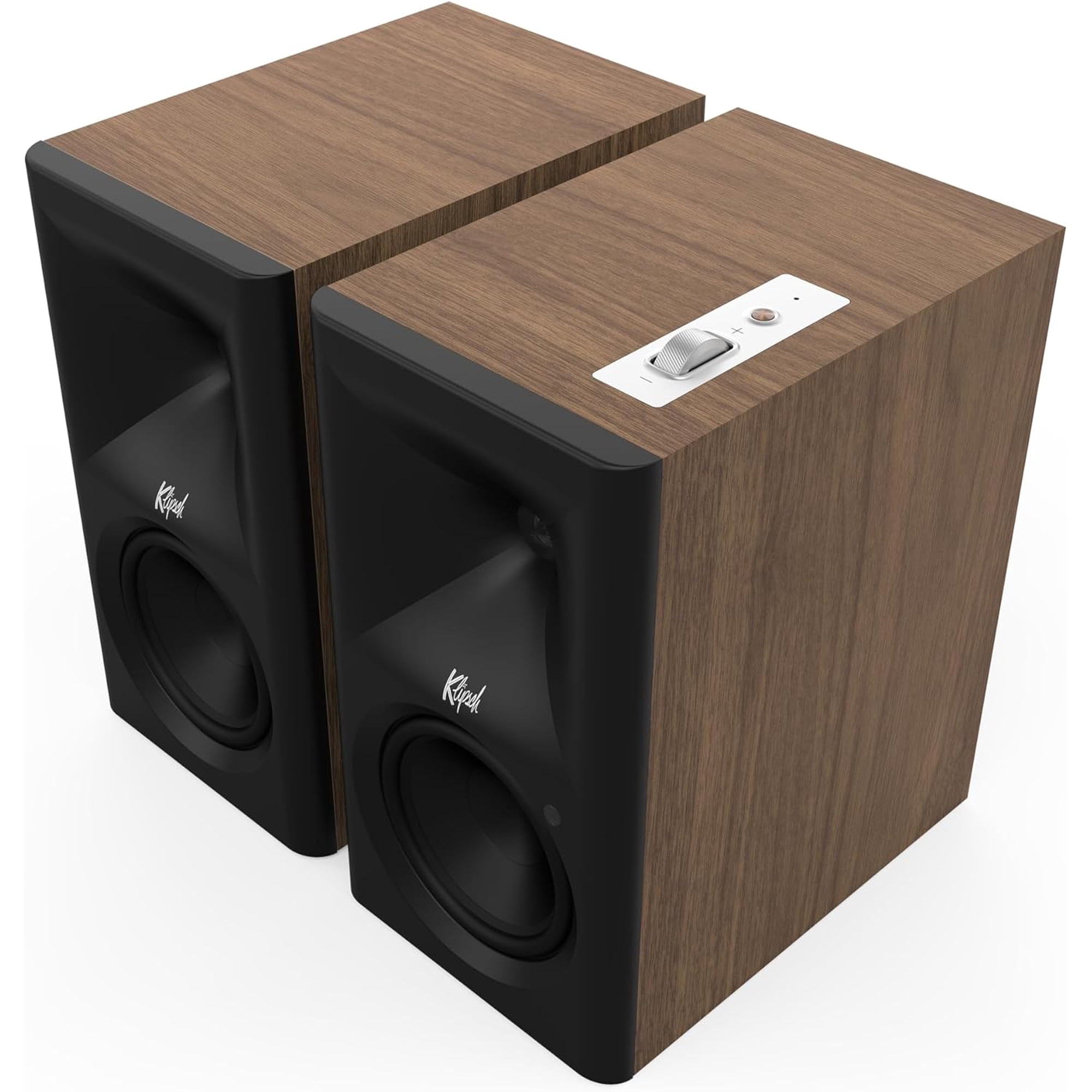 Klipsch THE-FIVES-II-WALNUT 5.25" Dolby Atmos Powered Speaker Pair - Walnut (2026)