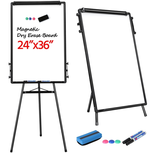 Portable Dry Erase Easel White Board Dry Erase Board Tripod
