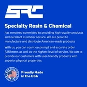 SRC Epox-It Deep Pour Epoxy Casting Resin Kit, 1 Gallon Crystal Clear Epoxy Resin, 1:1 Mix Ratio, Up to 2” Deep, for Casting Art, River Tables, Live Edge Wood, Bar Top, Tabletop