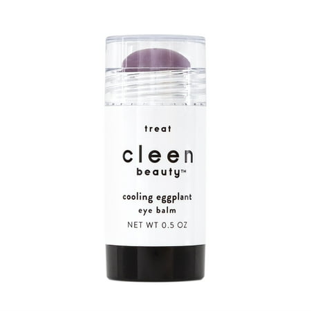 cleen beauty Cooling Eye Balm with Eggplant & Coffee Oil, 0.5 oz