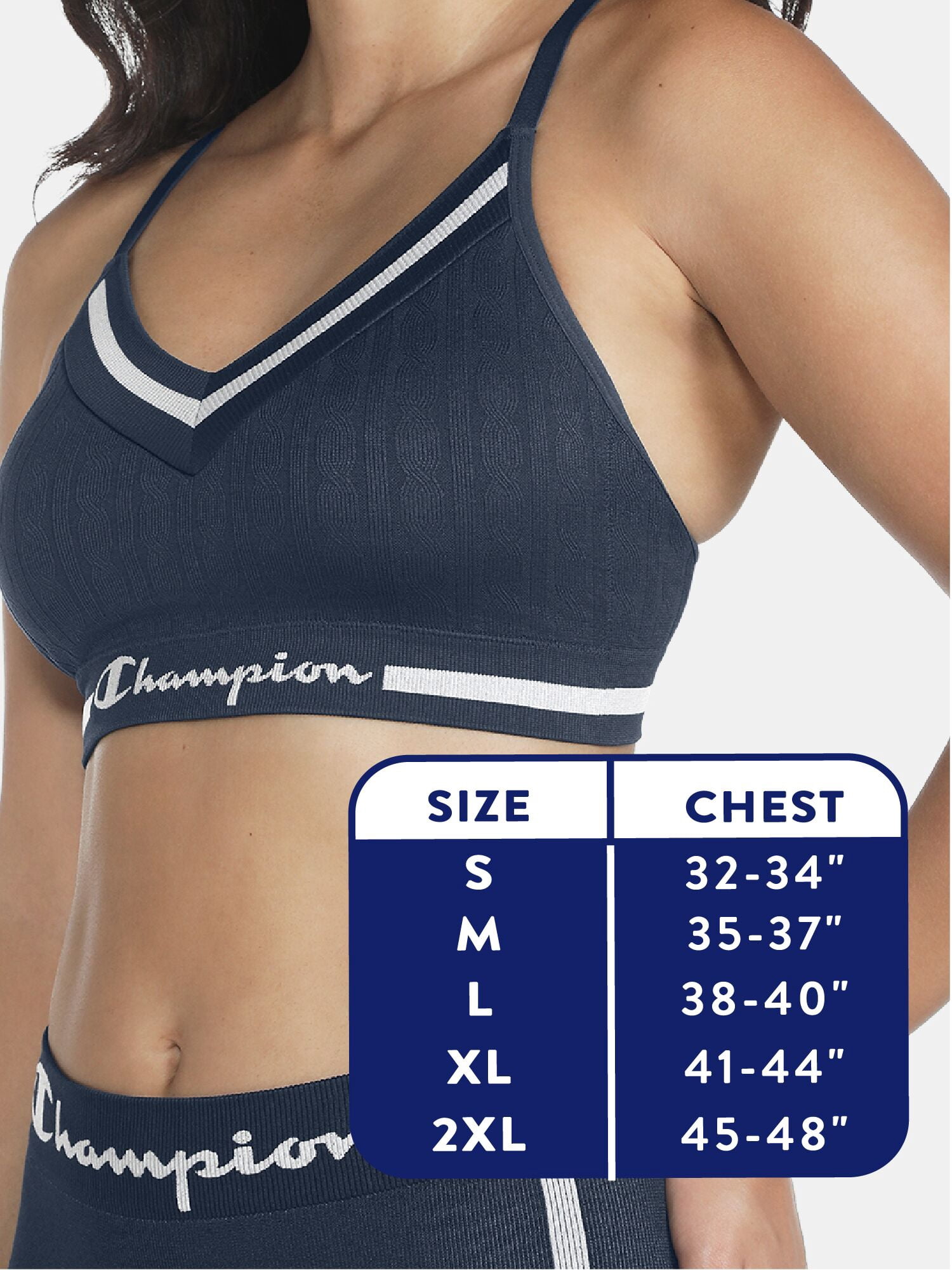 Champion Women's Seamless Low Impact Sports Bra, Sizes S - XXL