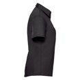 thumbnail image 3 of Russell Collection Womens Classic Polycotton Easy-Care Short-Sleeved Shirt, 3 of 3
