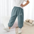 thumbnail image 6 of Piuwrlz 5-6 Girls Boys Tapered Sweatpants Kids Pants Jogger Pant Green Size 5-6 Years, 6 of 8
