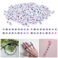thumbnail image 4 of Acrylic Letter Beads, Letter Beads, Useful Small Size Light Weight Practical Outdoors Home For Pendants Decorations, 4 of 8