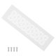 thumbnail image 1 of Cubierta de ventilación de aire para puerta Uxcell, rejilla de aluminio de alta resistencia con tornillo de montaje para puerta de gabinete 10 x 3 pulgadas, 1 of 6
