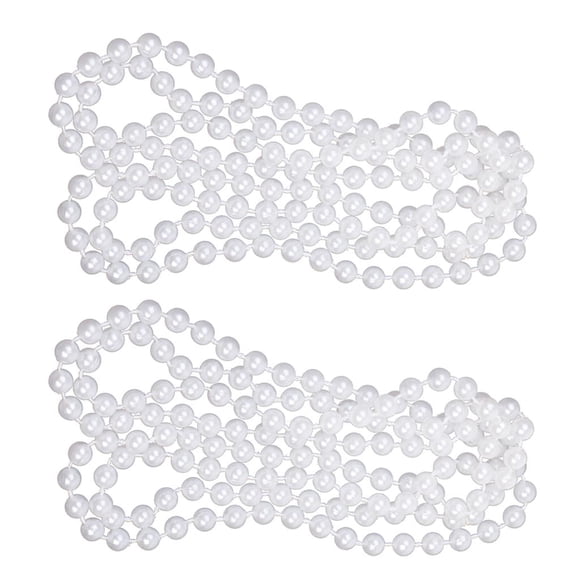 2x Elegante colr de de imitación - de babero con de múltiples capas de cadena para mujeres y niñas Hugo Collar de perlas de agua dulce larga