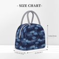 thumbnail image 2 of Disketp Starry Sky Bolsa Térmica para Almuerzo, Lonchera con Abertura Amplia y Gran Capacidad, Organizador Reutilizable para Mujeres, Hombres y Adultos, 2 of 6