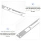 thumbnail image 2 of 5 piezas de placa de seguridad para puerta, placa de refuerzo para cerradura de puerta, placa de hebilla para puerta, 2 of 5