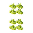 thumbnail image 4 of yingyy 1/2/3 4X Artificial Flower Faux Plant Home Decal Workmanship Multipurpose Long-lasting Exquisite Fake Flowers Wedding Decor Green 2PCS, 4 of 6